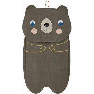 OYOY Mini Кафяв текстилен висящ органайзер Darling Bear - OYOY Mini (M107782)