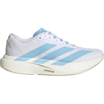 adidas Дамски маратонки adidas Women's Adizero Evo SL Woven Running shoes - Ftwr White / Clear Blue / Matte Gold - размер 38 2/3 (EU) (123-2452-0315)