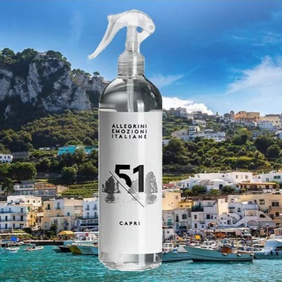 ALLEGRINI Italy Vonný sprej CAPRI-51 500 ml - EMOZIONI