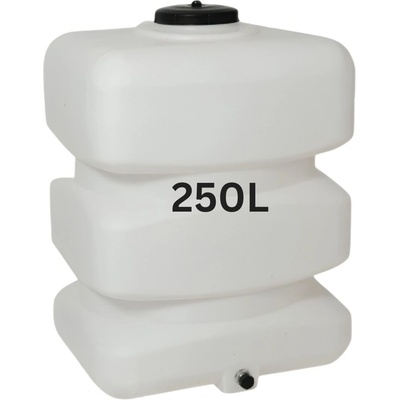 MAVIL Резервоар за питейна вода mavil, правоъгълен вертикален 250 л (бял) (4-250)