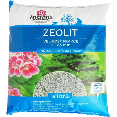 Rosteto Zeolit - 1-2,5 mm 5 l