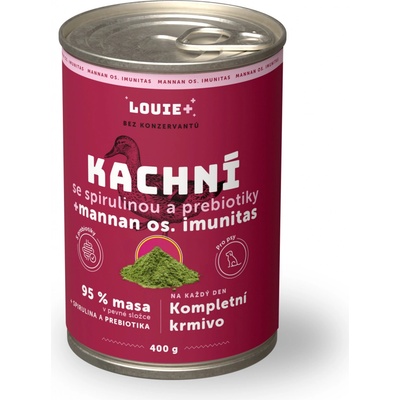 Louie Kačacie so spirulinou a prebiotiká 400 g