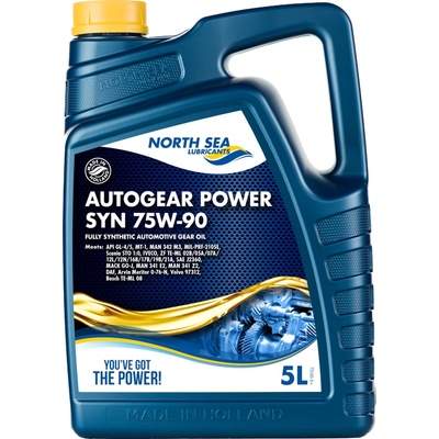 North Sea Lubricants autogear power syn 75w-90 gl4/gl5 5l