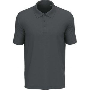 Stedman lux polo st9060 / Мъжка поло риза - шистово сива 4xl (st9060slg4xl)