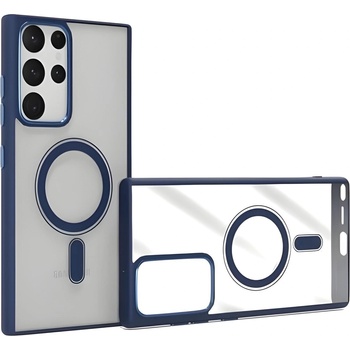 Samsung Izmael Magsafe калъф за Samsung Galaxy S22 Ultra - Син KP23982