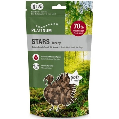 Platinum Dog Snack Stars Turkey 185 g