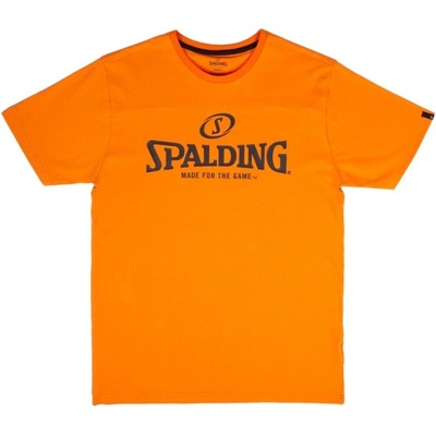 Spalding Essential Logo Tee orange ochre black