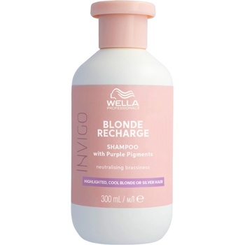 Wella Invigo Blonde Recharge Шампоан за руса коса, 300 ml