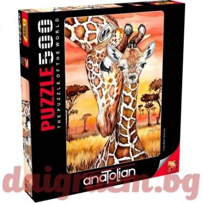Anatolian Пъзел anatolian 3615 - 500 части - Жираф (p3615)