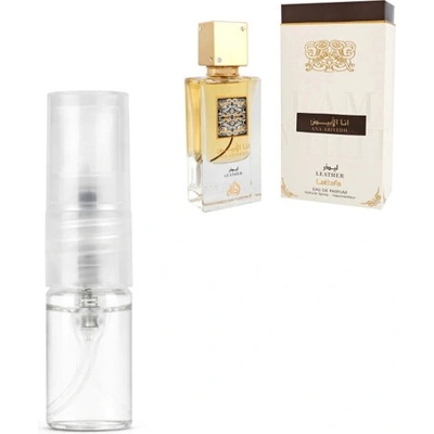 Lattafa Ana Abiyedh Leather parfumovaná voda unisex 2 ml vzorka