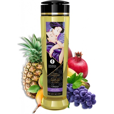 Shunga Erotic Massage Oil Libido Exotic Fruits 240 ml – Zbozi.Blesk.cz