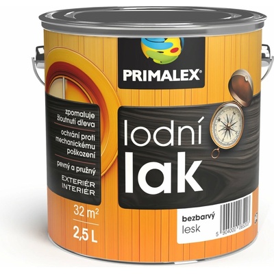 Primalex Lodný lak 2,5 l lesklý