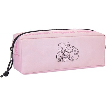 Kstationery Ученически несесер, Kstationery, BT21, Почитатели на музиката, 22 x 8.5 x 5.5 cm (KST67606)