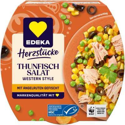 Edeka Tuňákový salát Western Style 160 g