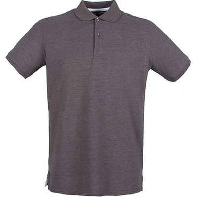 Henbury pánske polo tričko H101 charcoal