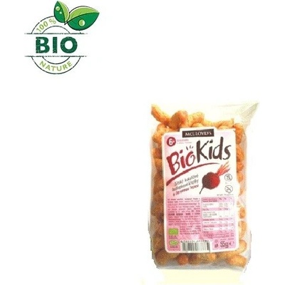 Biokids Bio Kukuričné chrumky cviklové 55 g