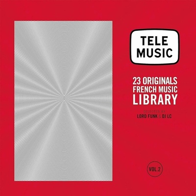 VARIOUS ARTISTS - TELE MUSIC, 23 CLASSICS FRENCH MUSIC LIBRARY, VOL. 2, LP