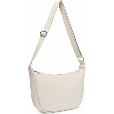 Miss Lulu Minimalistická voděodolná crossbody taška béžová
