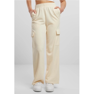 Urban Classics Дамски карго панталони Urban Classics Terry Sweat Pants whitesandUB-TB6857-02903 - Екрю, размер XL