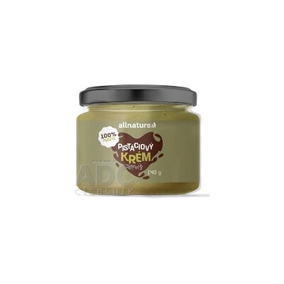 Allnature Pistáciový krém 140 g jemný