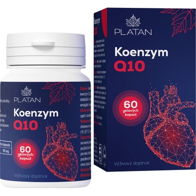 Platan Koenzým Q10 100mg 60 gélových kapsúl