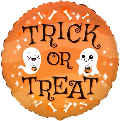 Godan Fóliový balón Trick or Treat 48 cm