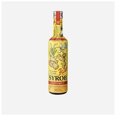 Kitl Syrob zázvorový 12 x 500 ml