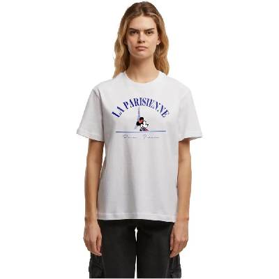 Тениска Merchcode Minnie La Parisienne short sleeve T-shirt - White (White)
