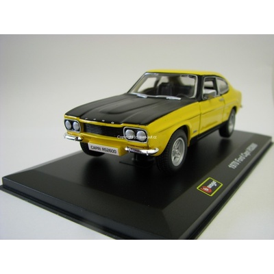Bburago Model Ford Capri RS2600 1970 žlutá 1:32