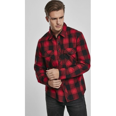Brandit Checkshirt red/black