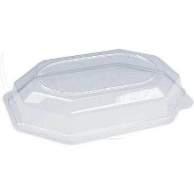 WIMEX s. r. o WIMEX s. r. o. Изпъкнал капак (rPET) прозрачен за тава 74935 [10 бр. ]