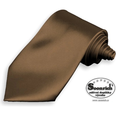 Soonrich kravata kjs025 hnědá