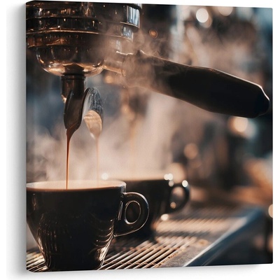 Obraz espresso v kavárně - 40x40