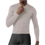 Castelli Мъжка фланелка с дълъг ръкав за колоездене Castelli Espresso 2 L/S Jersey Cycling jersey - Silver Moon - размер XL (056-3890-0514)