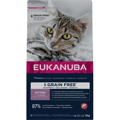 EUKANUBA Grain Free Adult Losos 2 kg