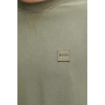 BOSS Orange Тениска BOSS Orange в зелено с изчистен дизайн 50546331 (50546331)