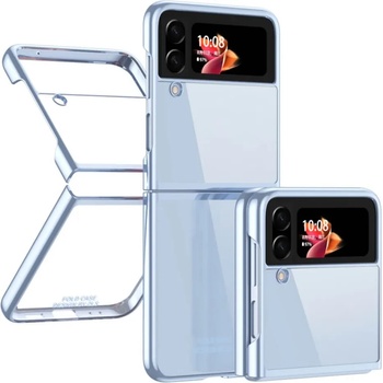 GKK Калъф с Цветна Рамка за SAMSUNG Z Flip 4, GKK Frame Case, Син (5906601026414)