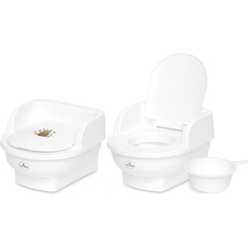 Lorelli Classic ГЪРНЕ ТРОН СГЛОБЕНО white for you (10130910093)