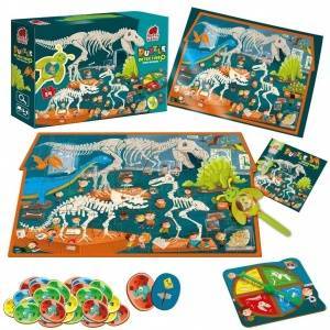 Roter Käfer Puzzle Detective Dino Museum RK1080-05