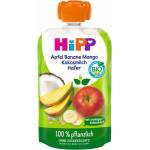 Hipp Био плодова закуска Hipp Hippis - Ябълка, банан, манго, кокосово мляко и овес, 100 g (47011)