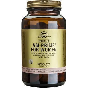 Solgar Хранителна добавка при менопауза, Solgar Formula VM-Prime for Women 90 tabs