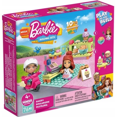 Mega Construx Barbie Oblíbená Místa – Zboží Dáma
