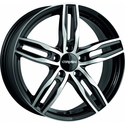 CARMANI 14 6,5x16 5x108 ET50 black polished