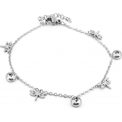 BRUNOshop Řetízek na nohu s kamínky S3790 – Zbozi.Blesk.cz