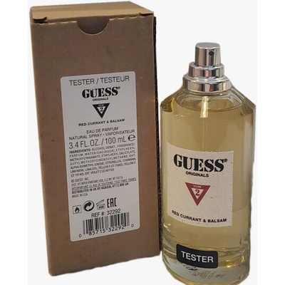 Guess Guess Red Currant & Balsam parfémovaná voda unisex 100 ml tester