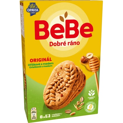 Opavia BeBe Dobré ráno oříšek a med, 400 g