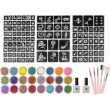 bHome Kolekcia tetovaní Glitter 24 ks