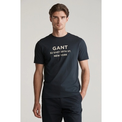 Gant Graphic printed black