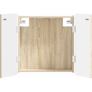 vidaXL Кабинет за дартборд ZWOLLE Дъб сонома 52, 5 x 10, 5 x 57, 5 см (896447)