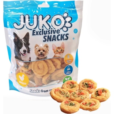 JUKO Snacks Chicken & vegetable Roll 250 g